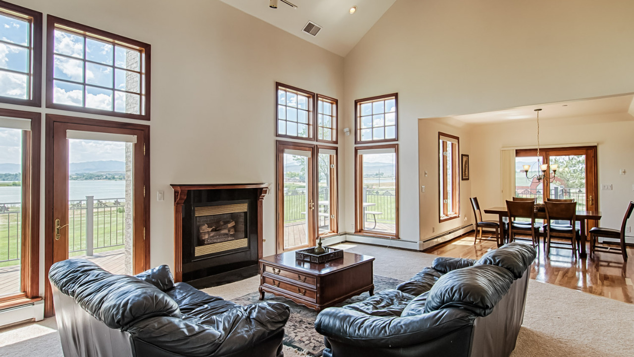 Family Room with Fireplace