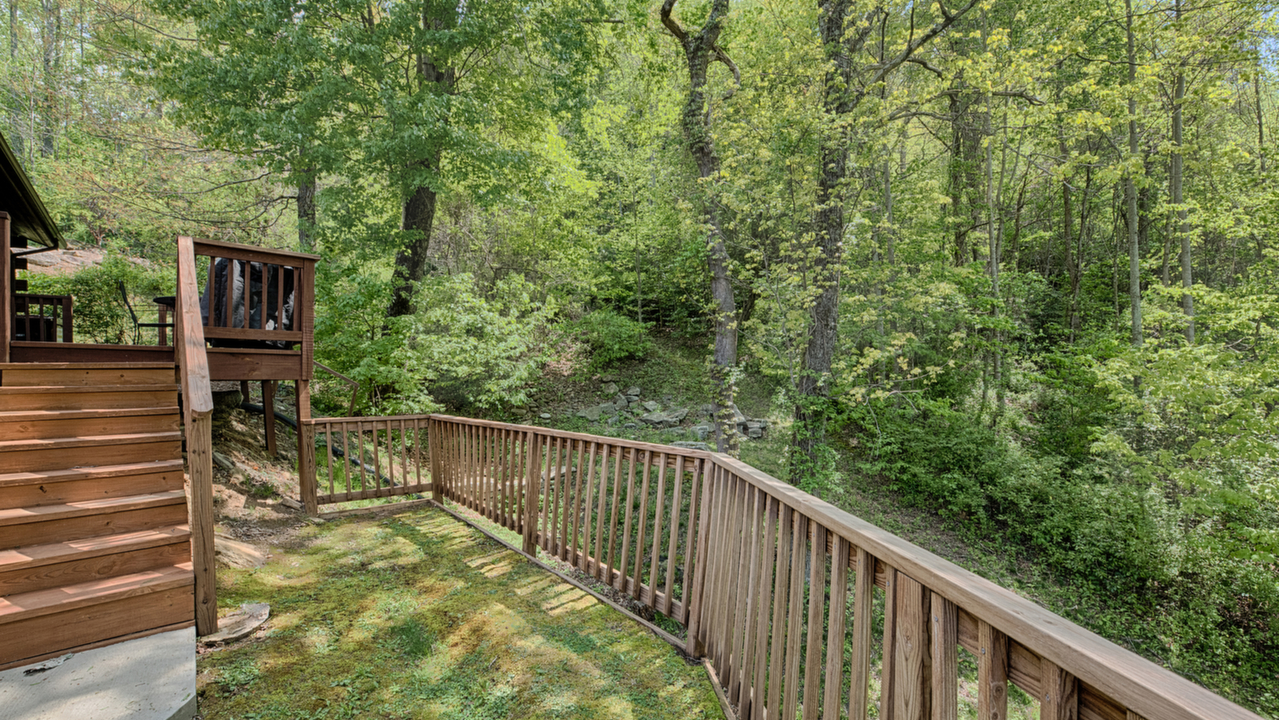 Back Deck and Small Creek