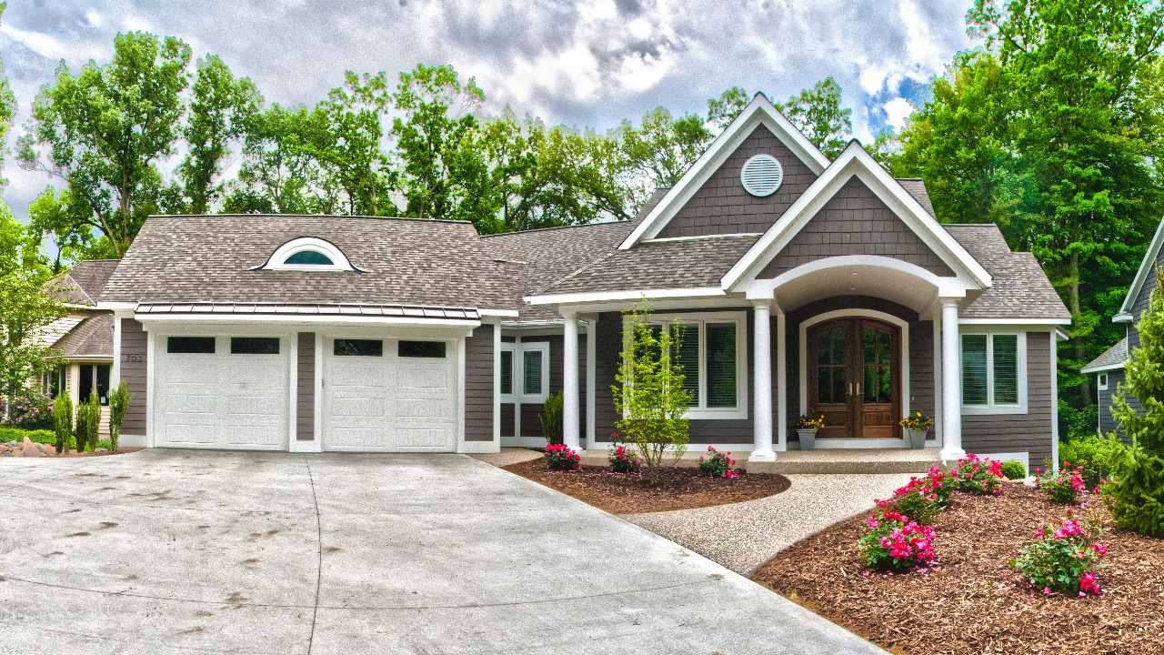 Modern Flair Front Elevation