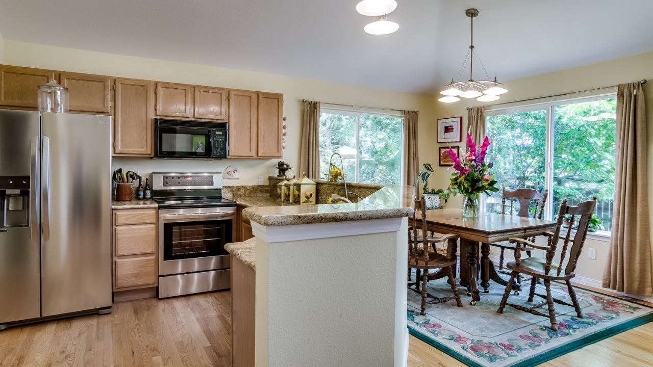 Kitchen and Dining Area