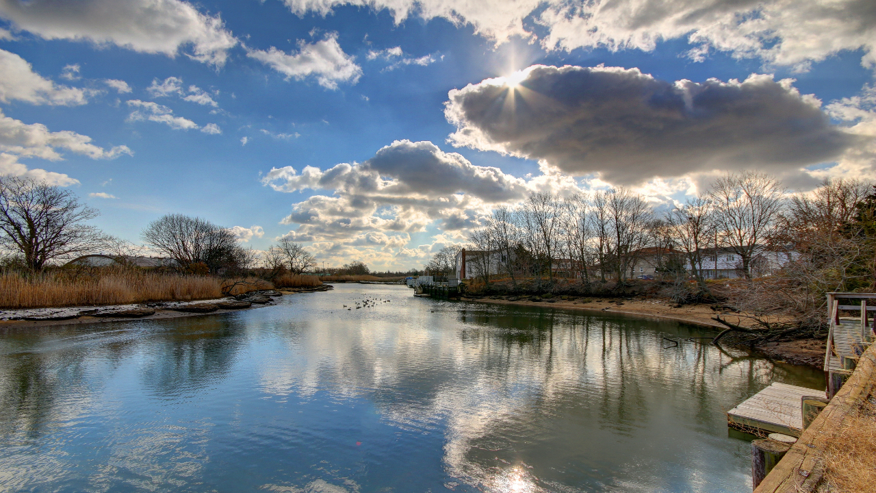 Backyard View of Lake