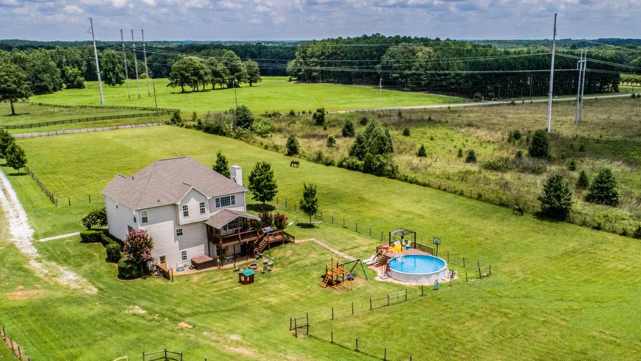 Ariel View of Property