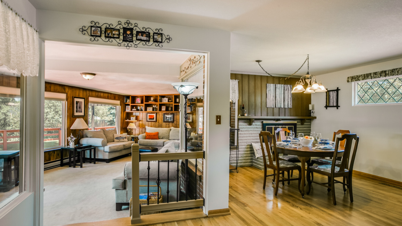 Dining Room and Family Room