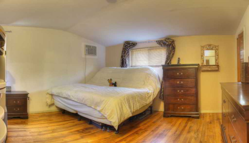 Master bedroom pan