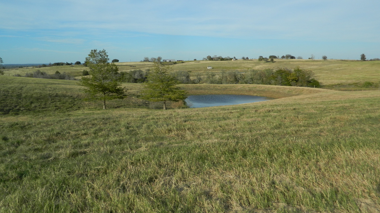 Pond w/ Rolling Hills