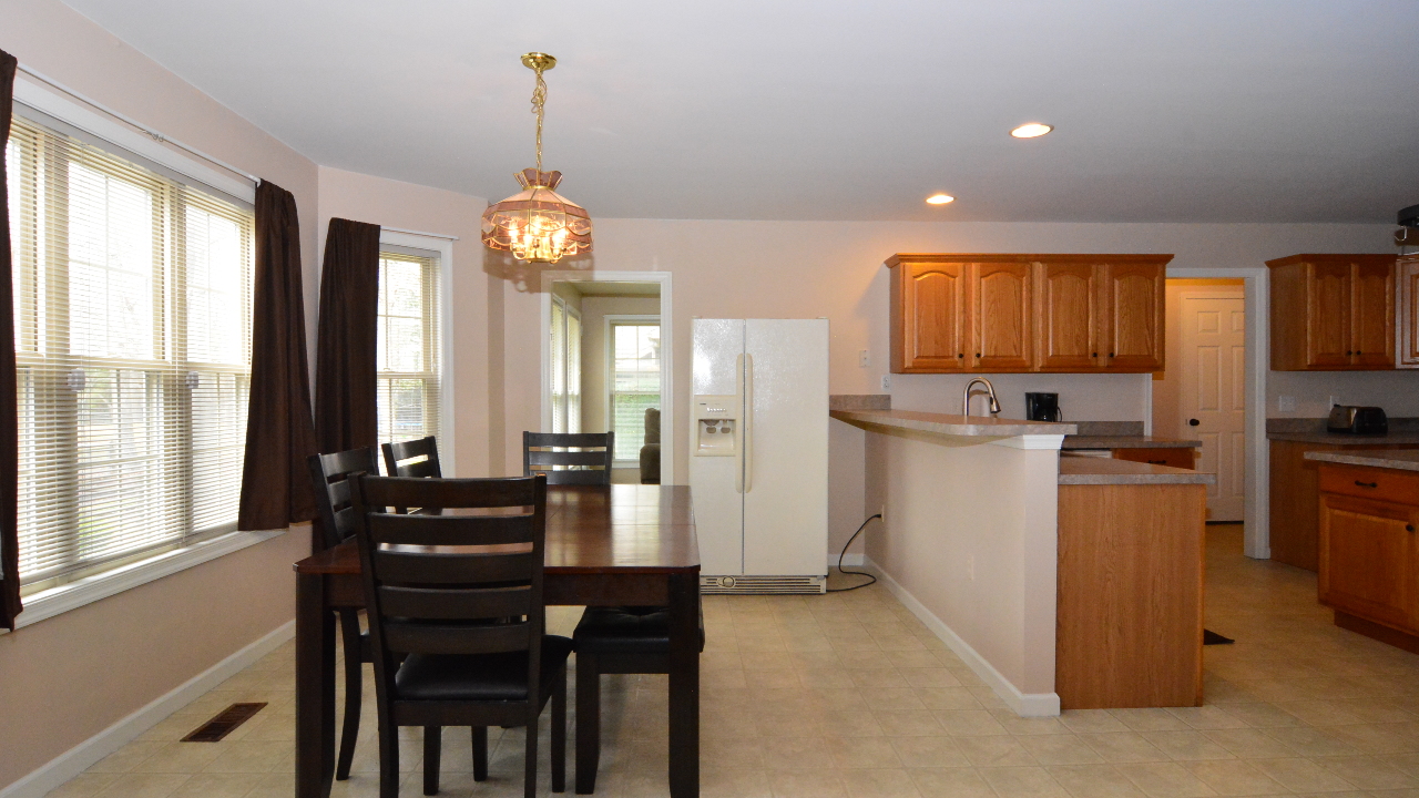 Breakfast Nook and Kitchen