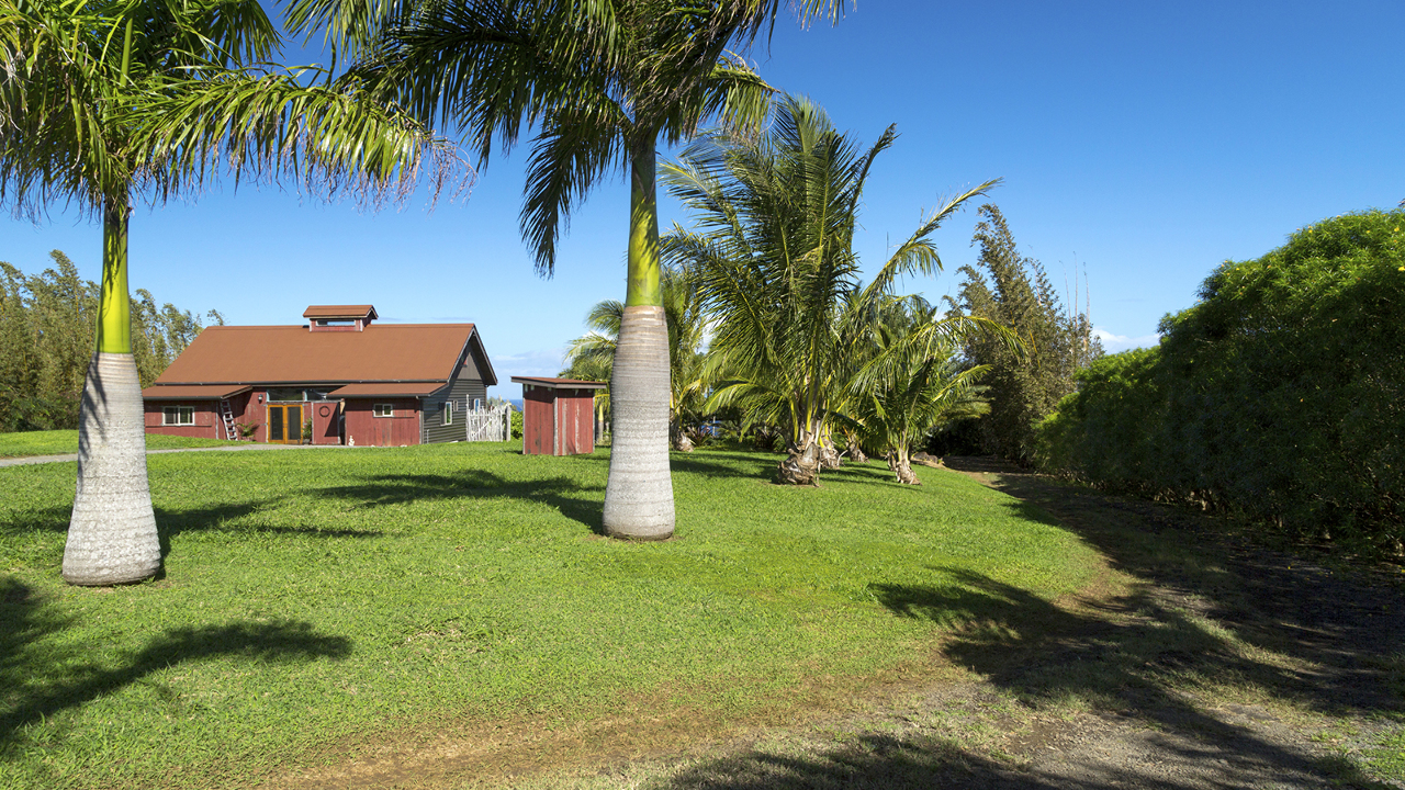 Barn Exterior and Yard