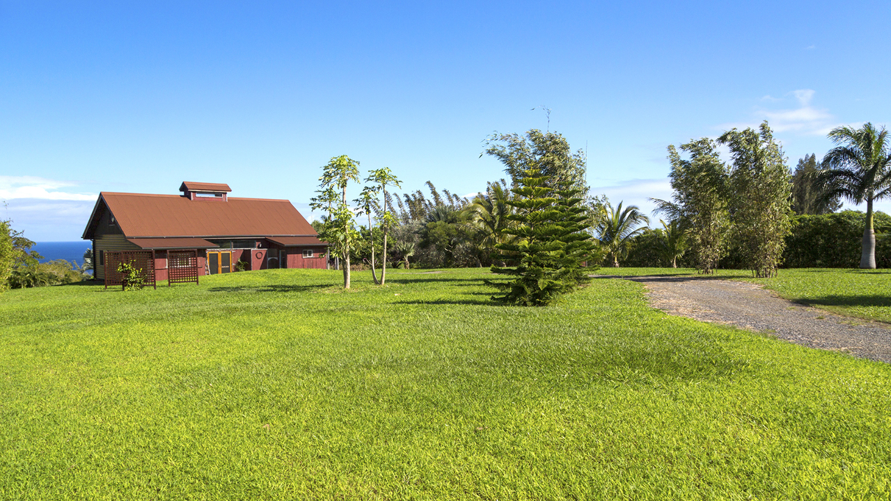 Barn Exterior and Yard