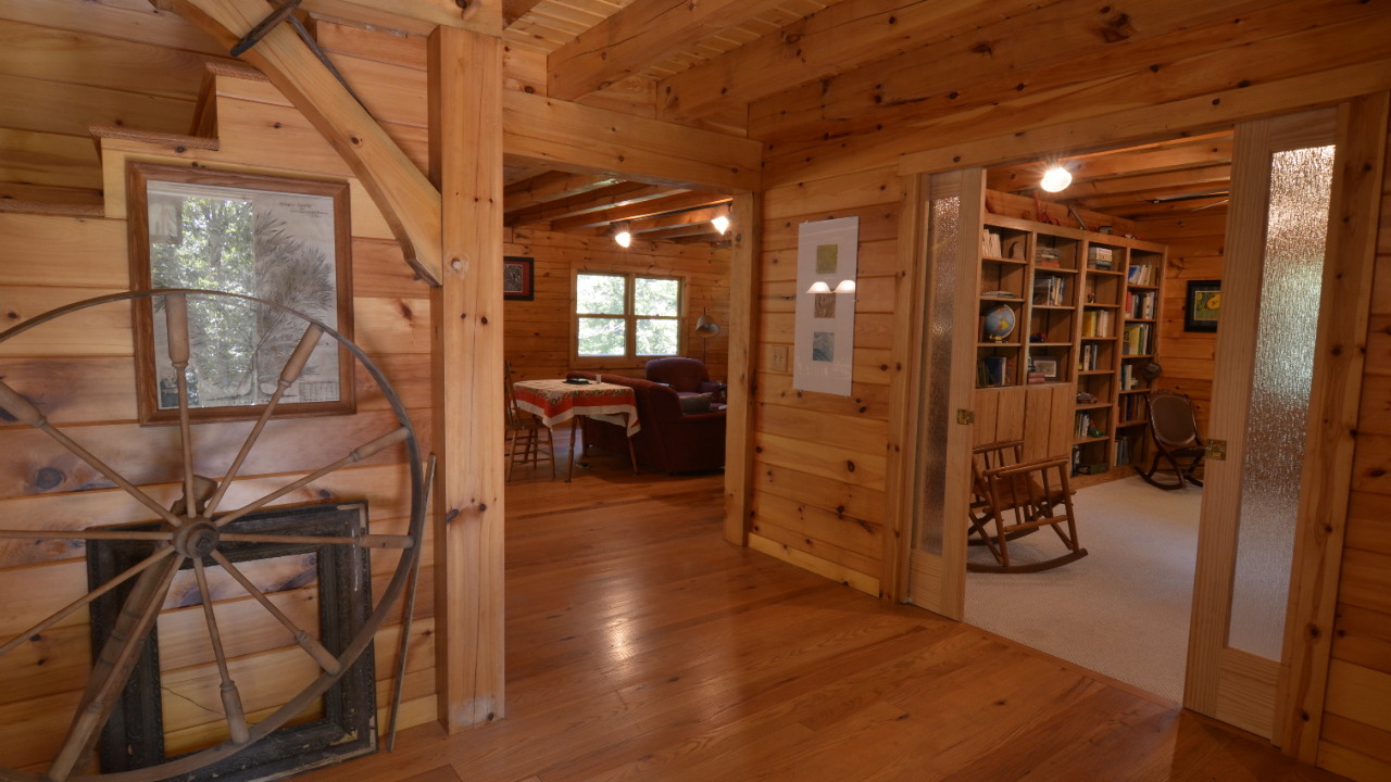 Foyer to Library