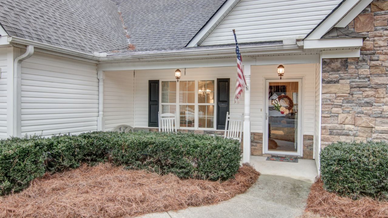 Covered Front Entrance