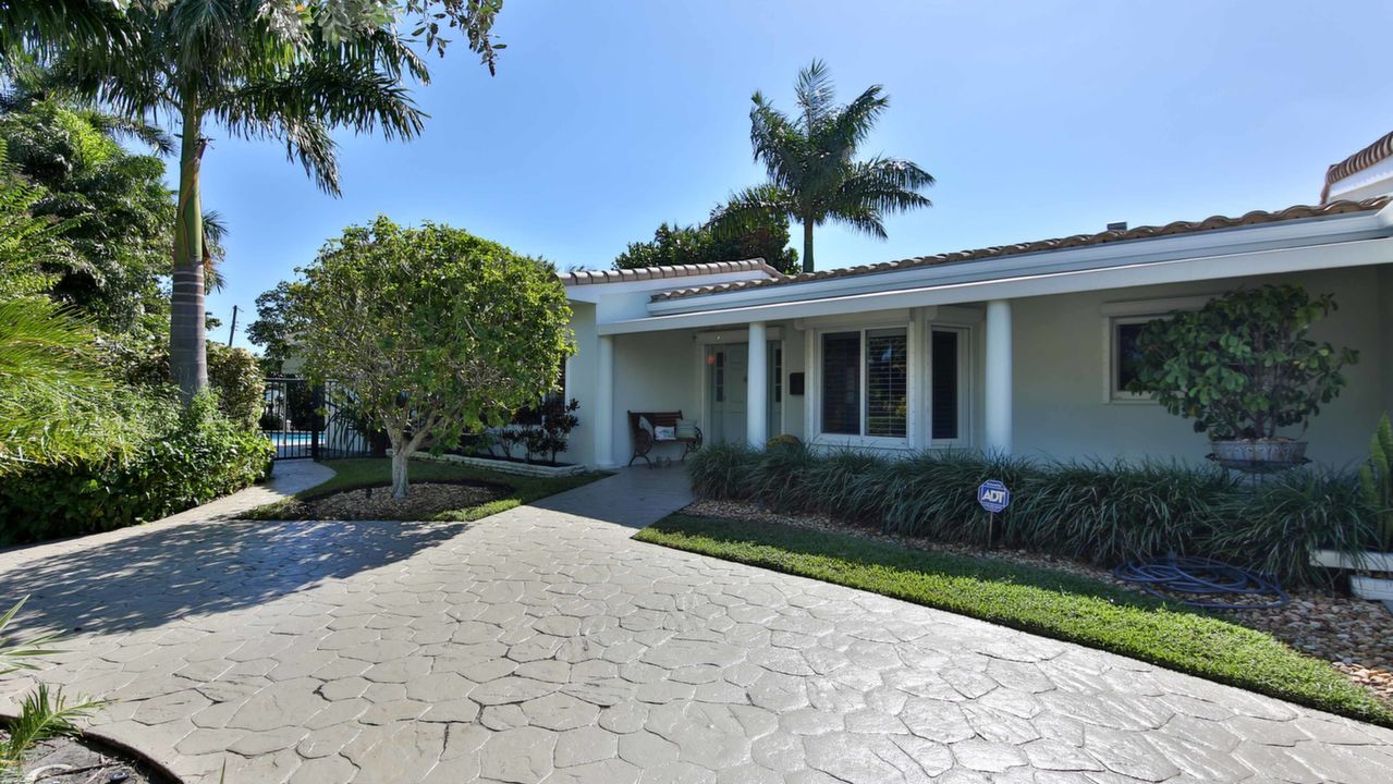 Front Entry and Gate to Rear of Property