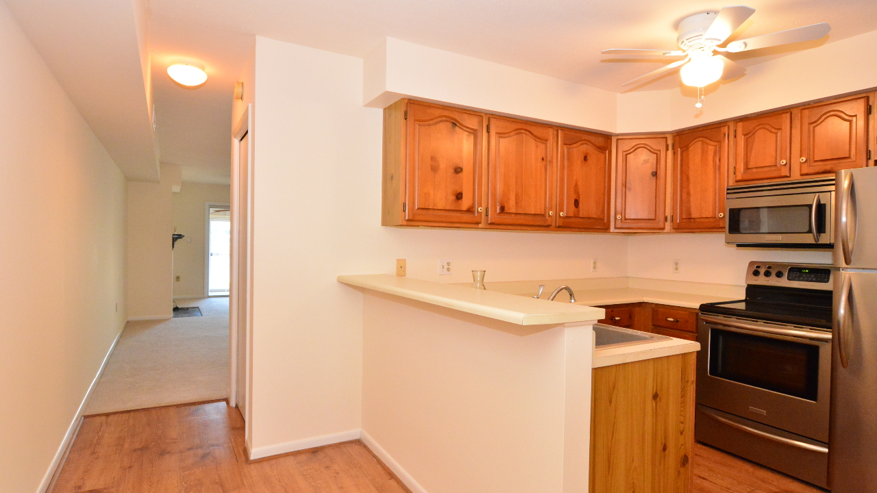 Foyer and Kitchen