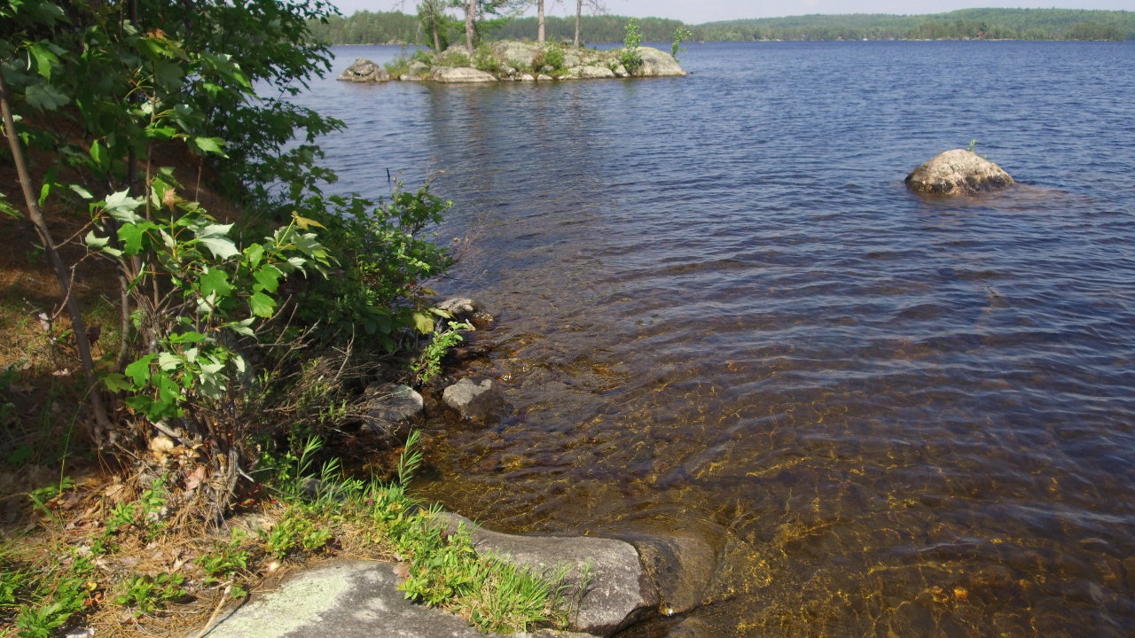 Beautiful Granite Shoreline