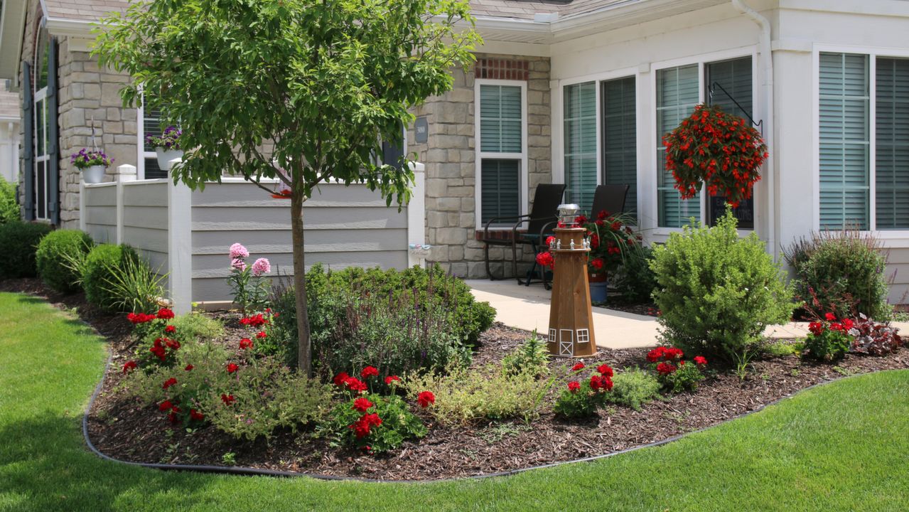 Front Yard Flower Garden