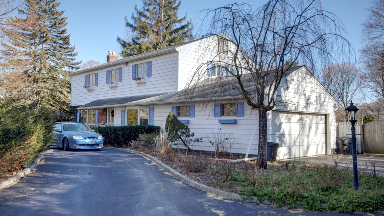 Front of House-Garage Side