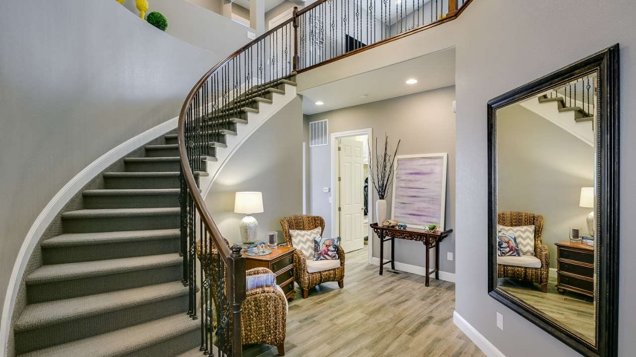 Beautiful Curved Staircase