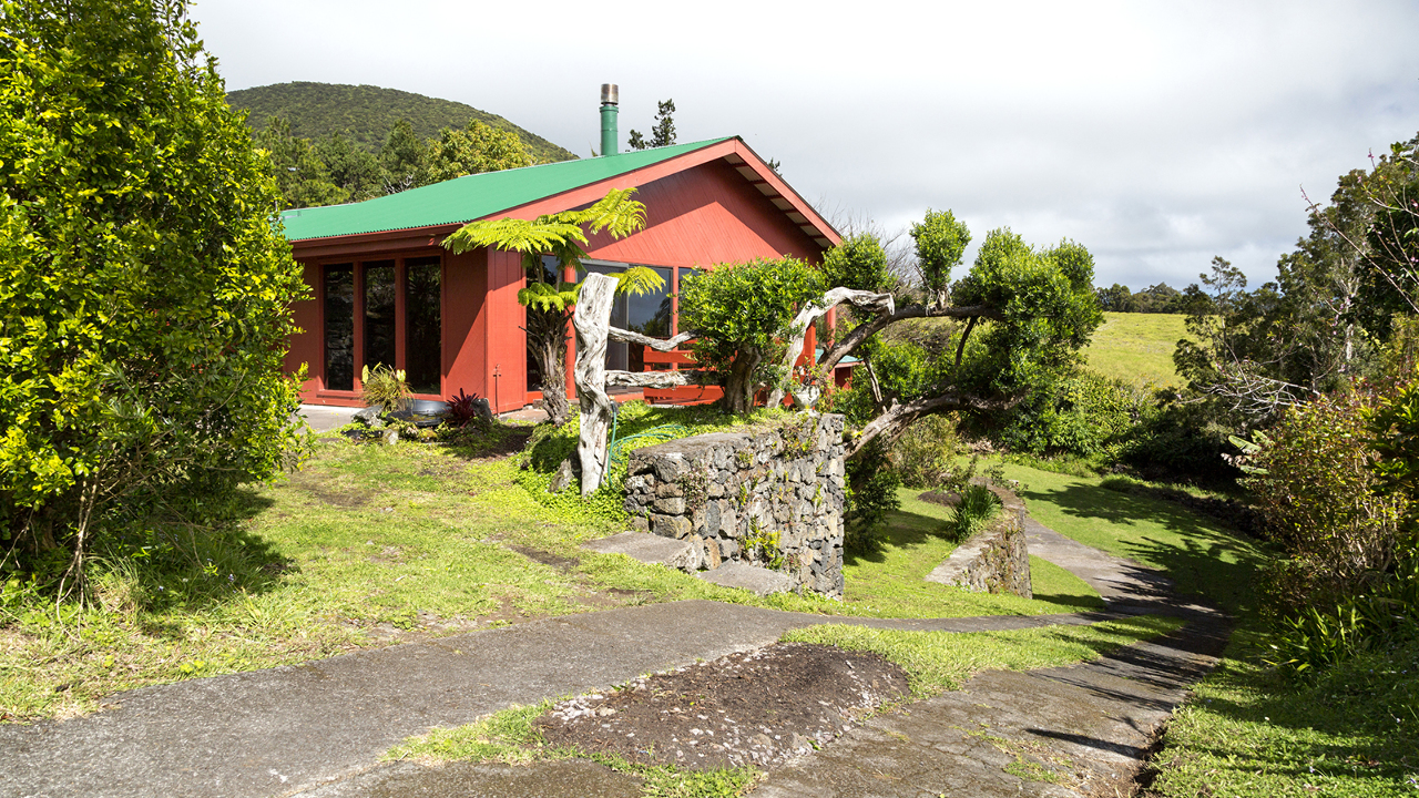 Driveway to Guest House