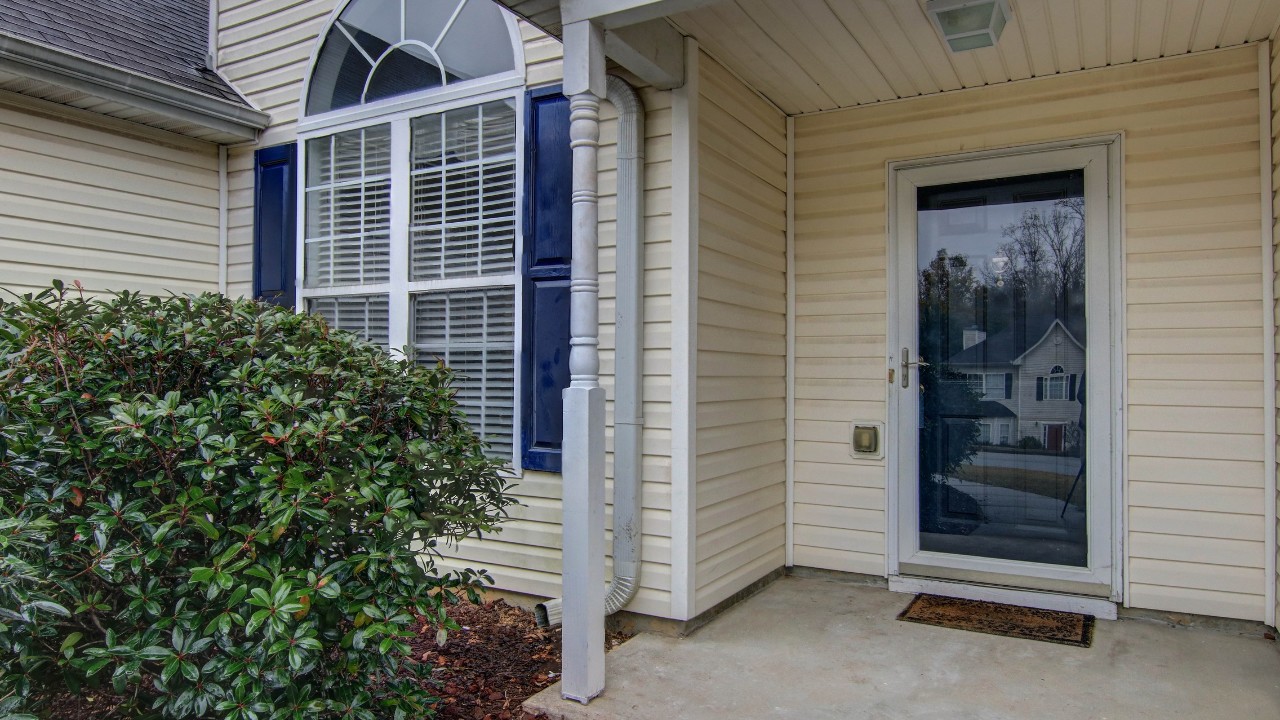 Covered Entrance