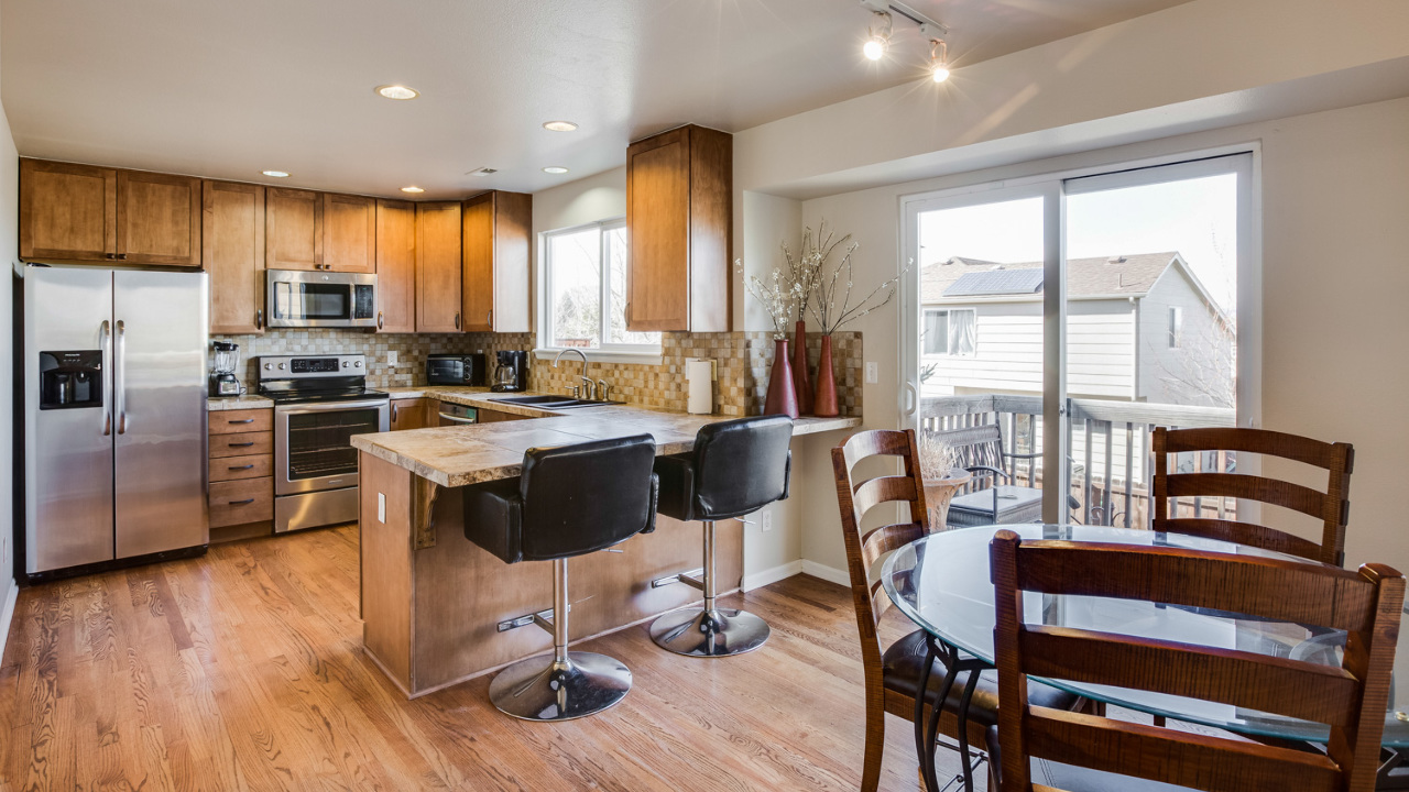 Dining Area and Kitchen