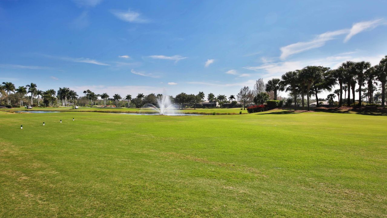 Golf Course and Fountain View
