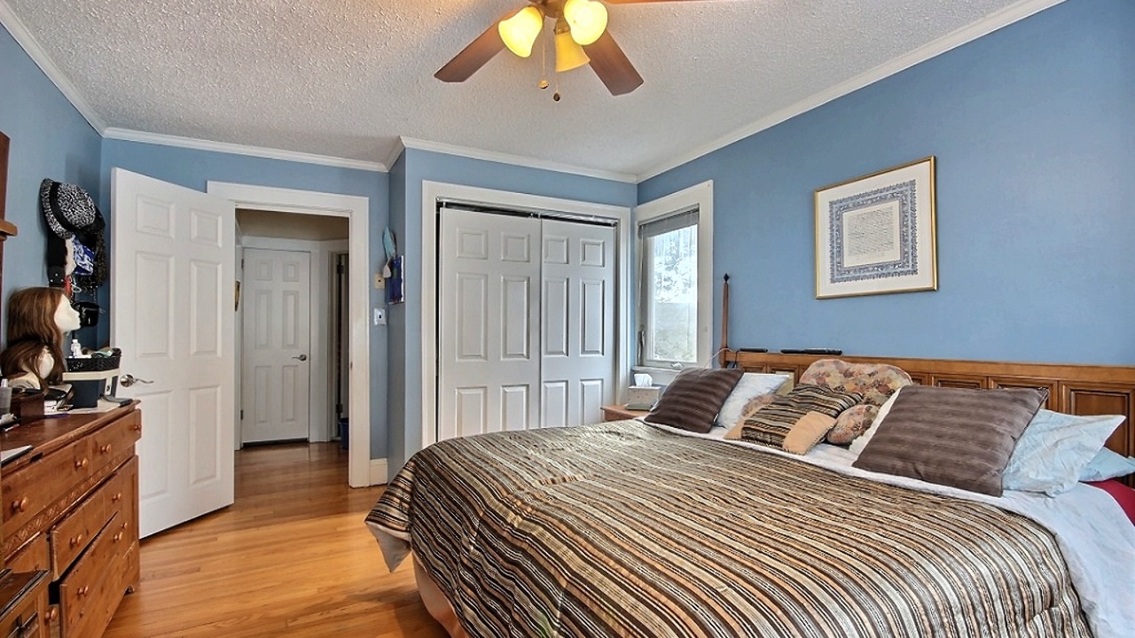 Master with Three Closets!