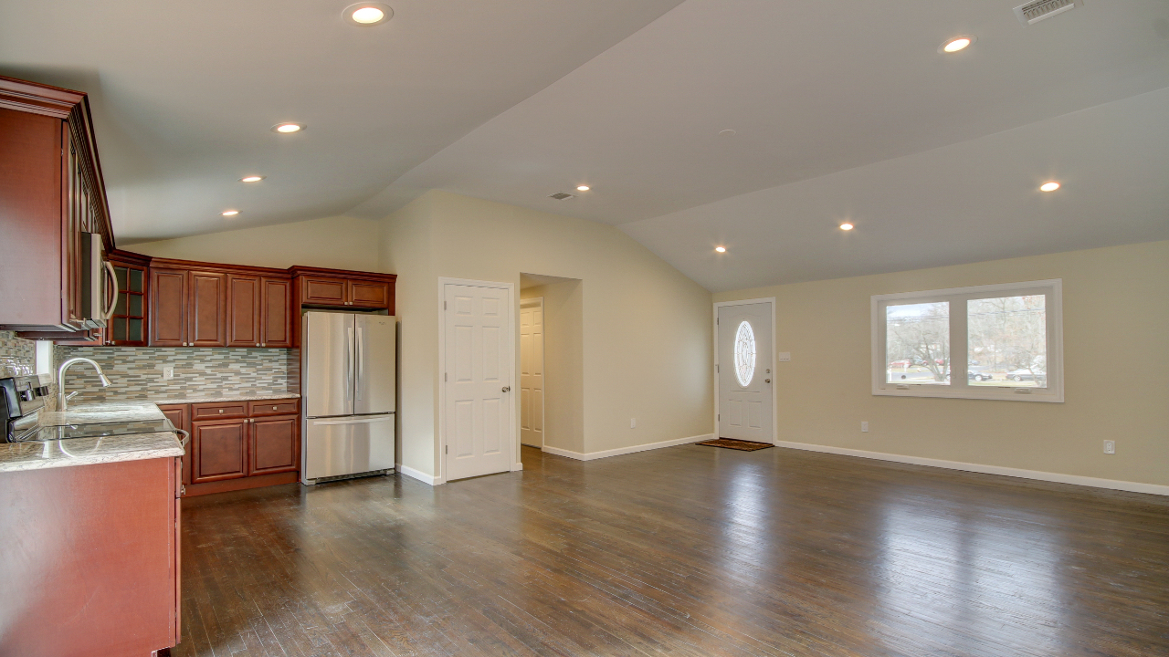 Living Room Kitchen