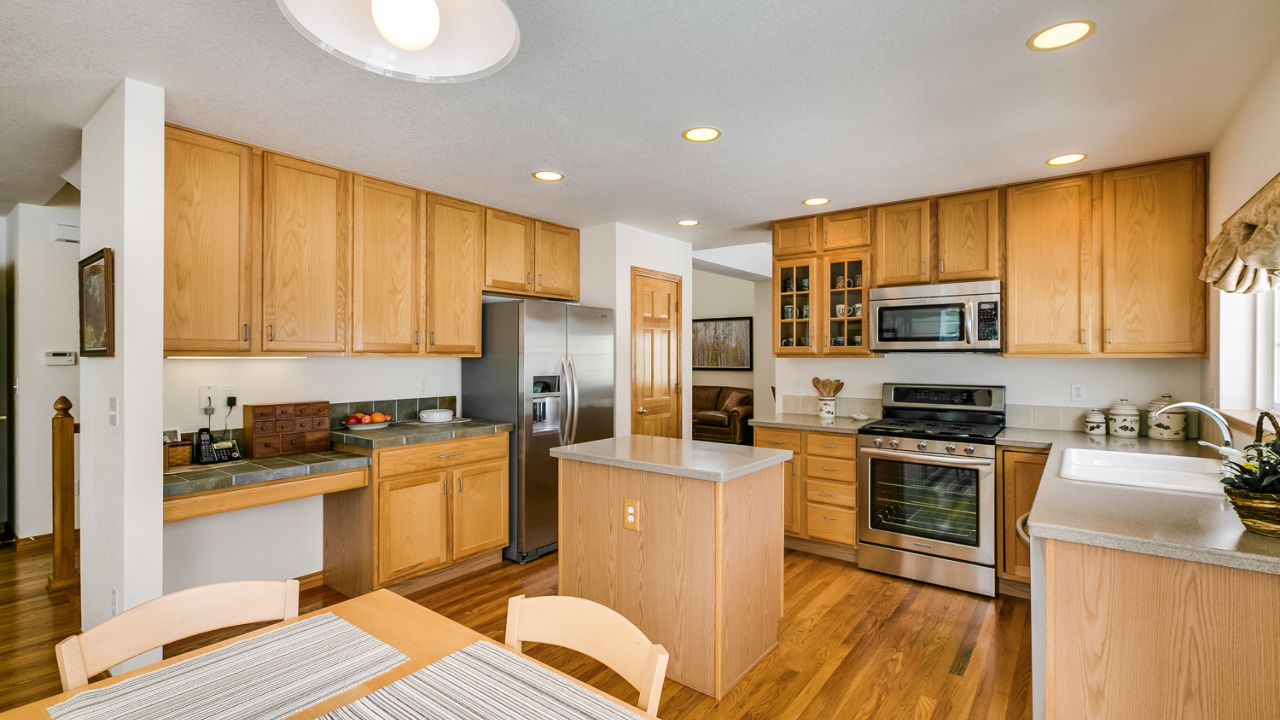 Kitchen from Nook Area