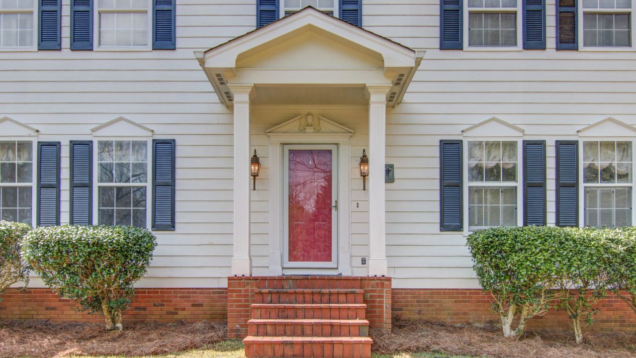 Covered Front Entrance