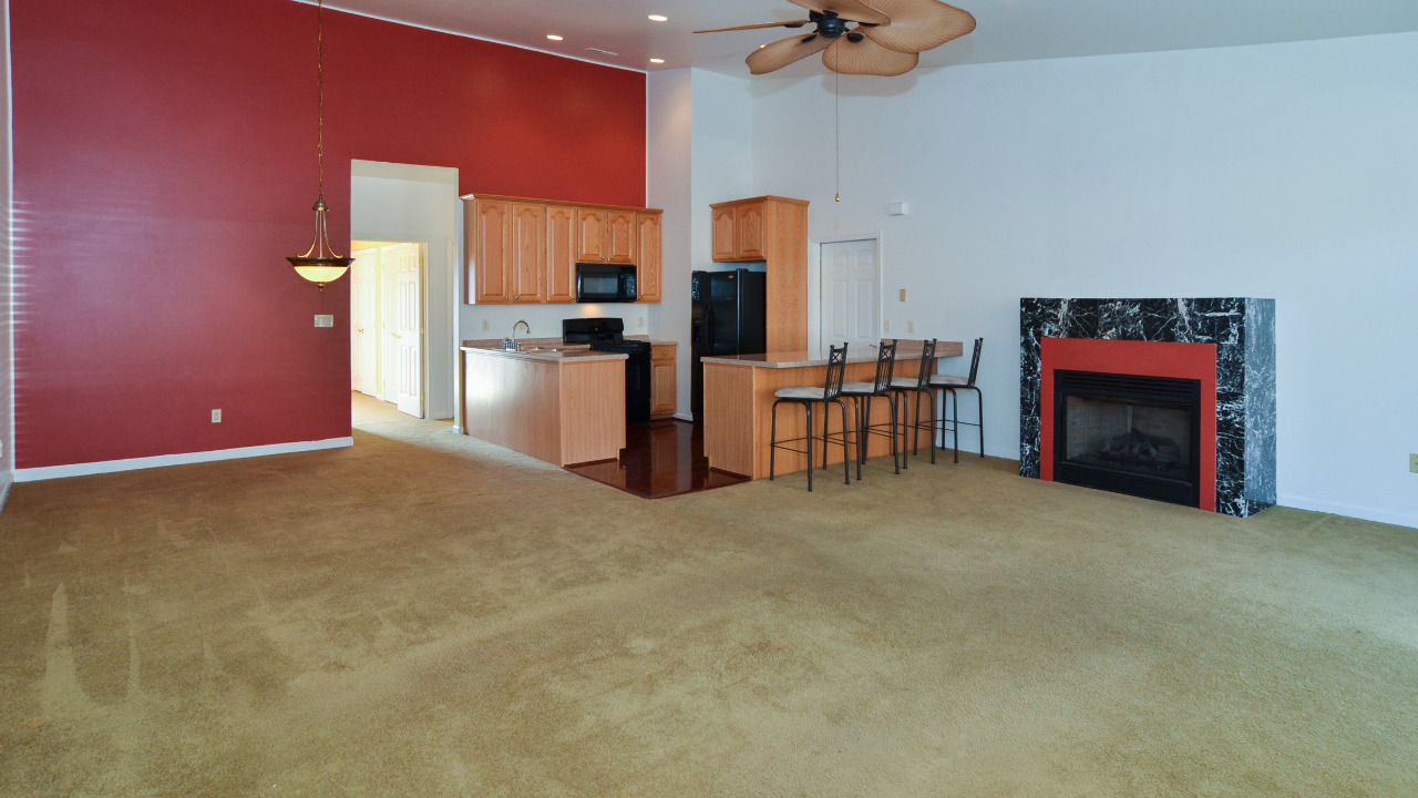 Family Room Kitchen View