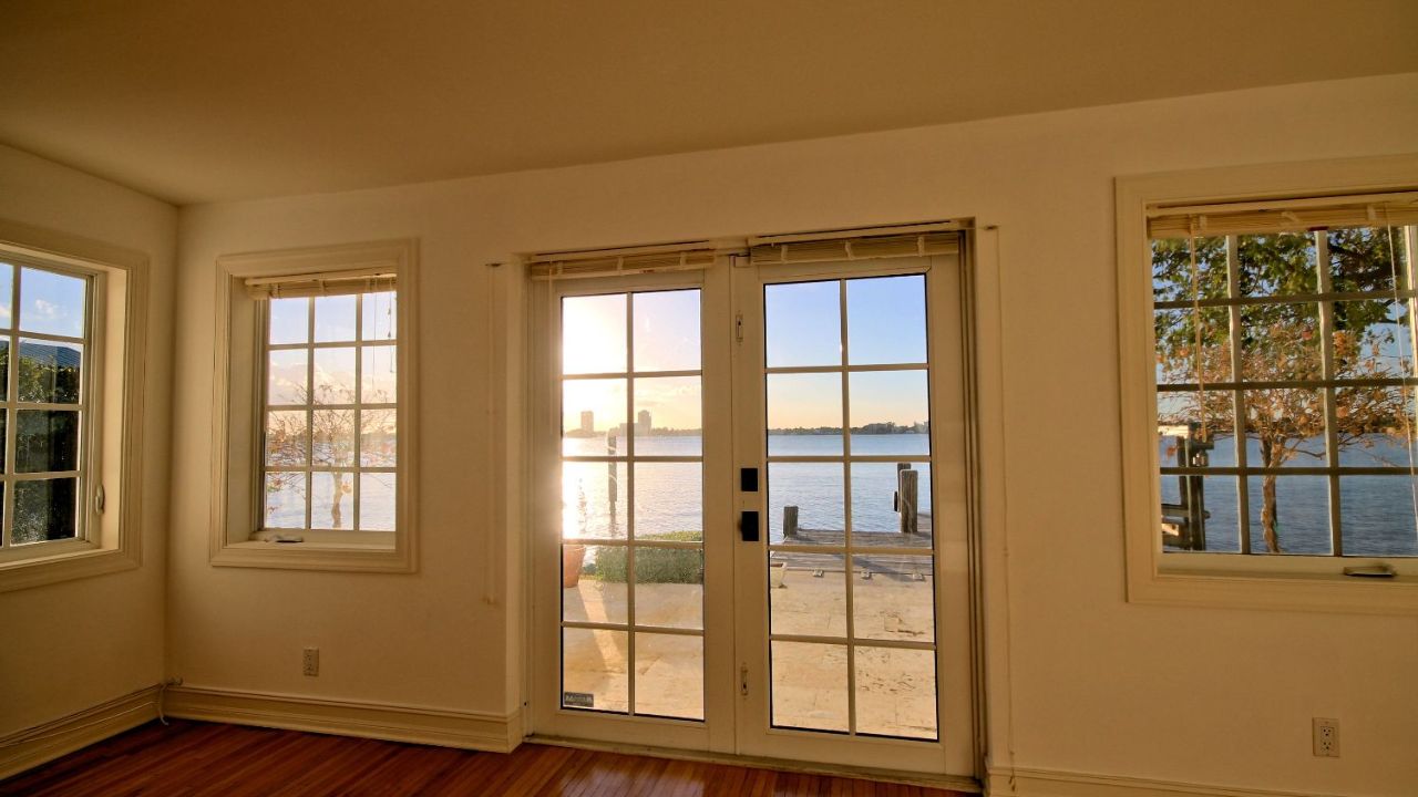 View from family room