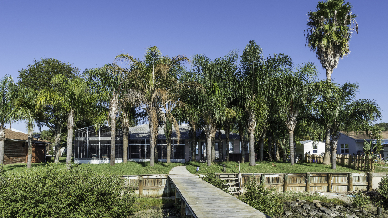 Dock to House view