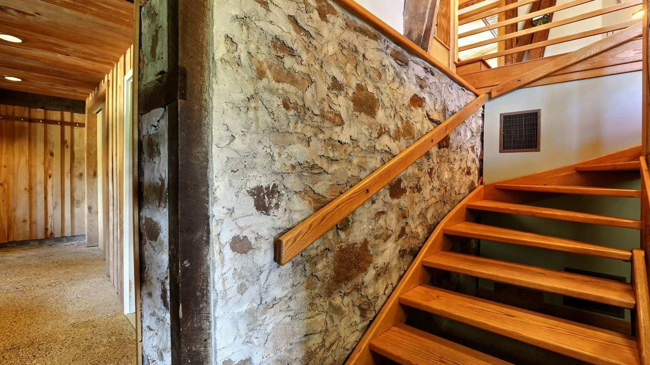 Barn and Stairs Detail