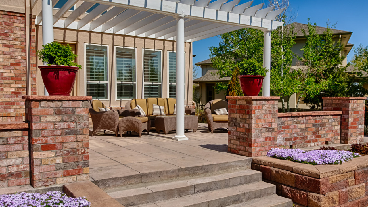 Custom Concrete Patio