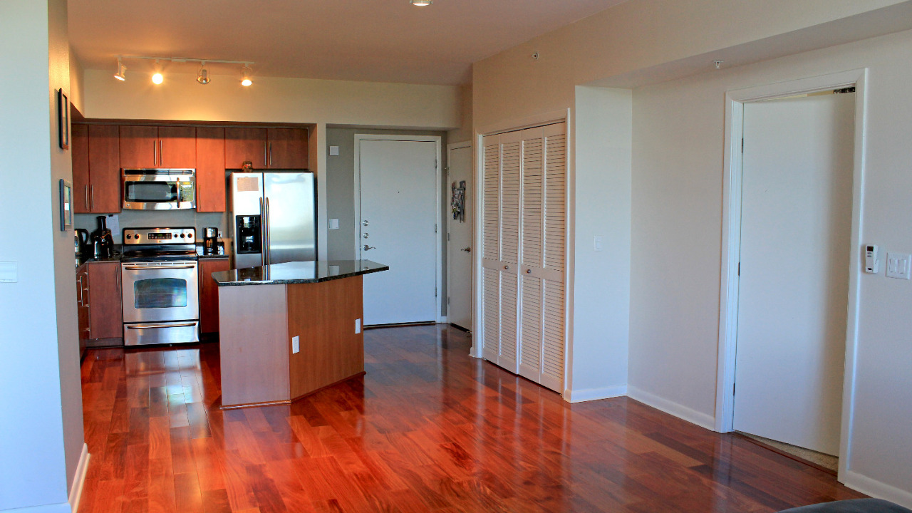 Entry and Kitchen View