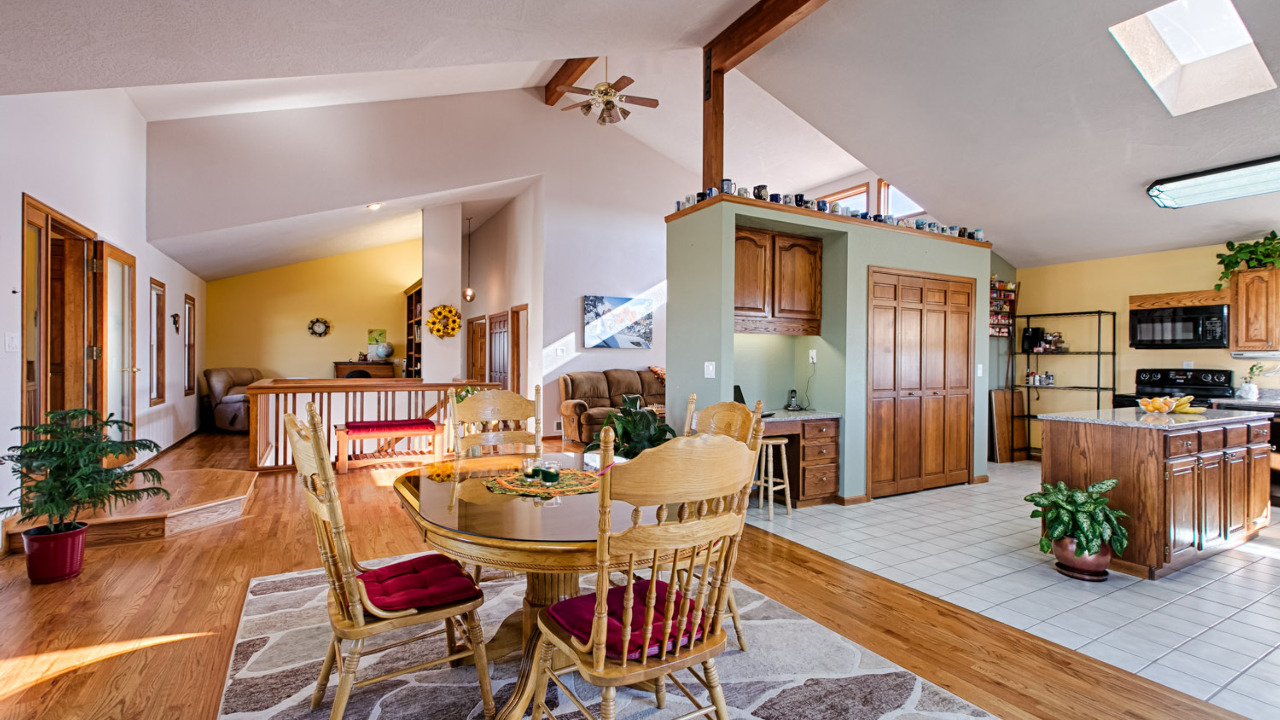 Dining and Kitchen View