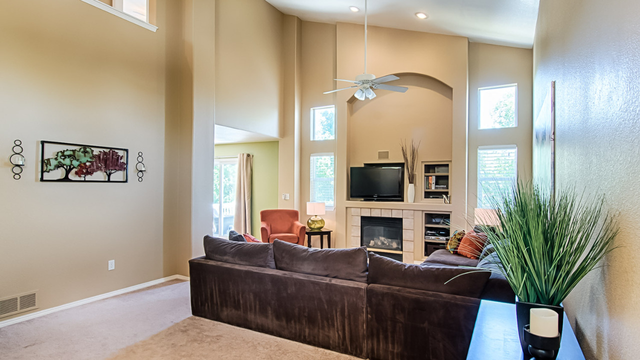 Family Room with Fireplace