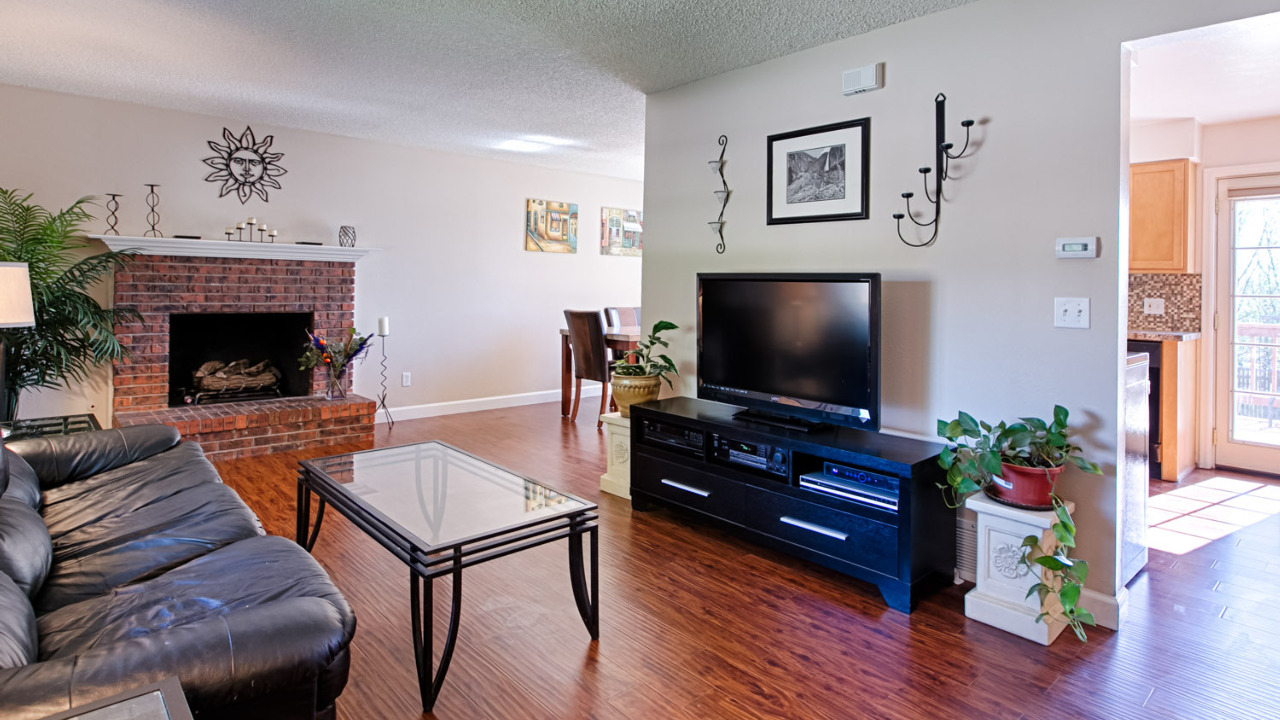 Family Room with Fireplace