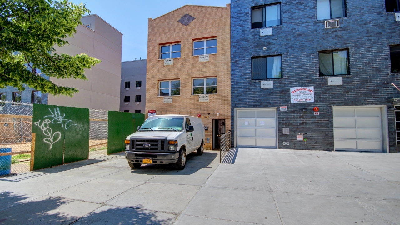 Front of Apartment Building