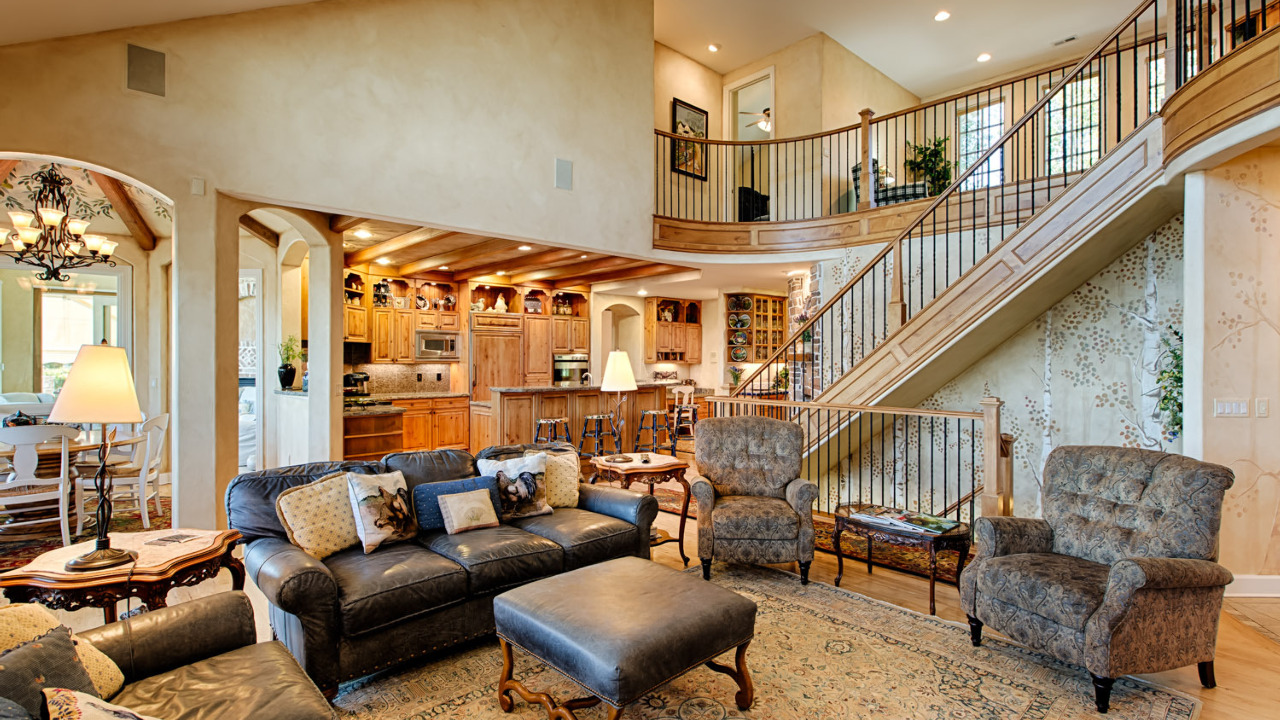 Family Room and Kitchen