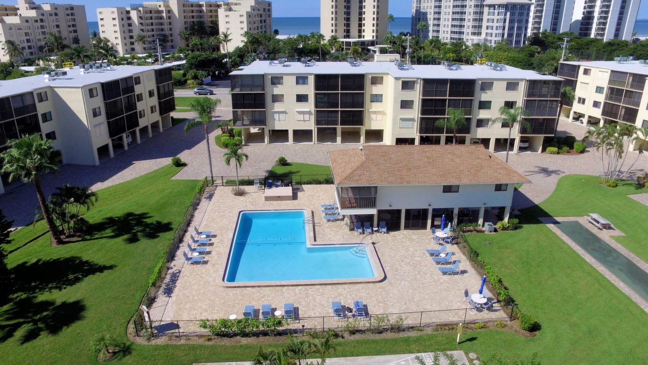 Aerial Pool View