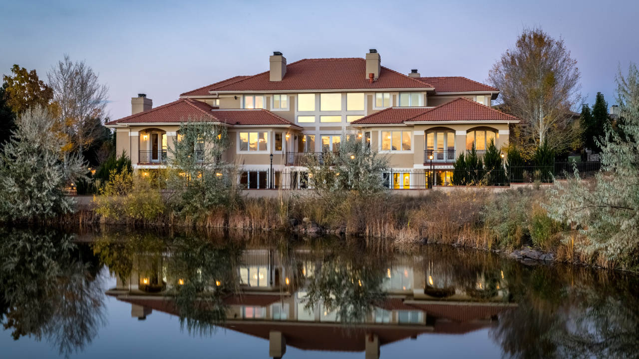 Rear Exterior at Twilight 1