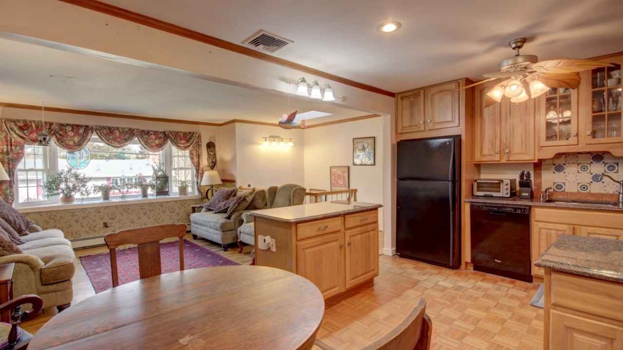 Living Room Kitchen