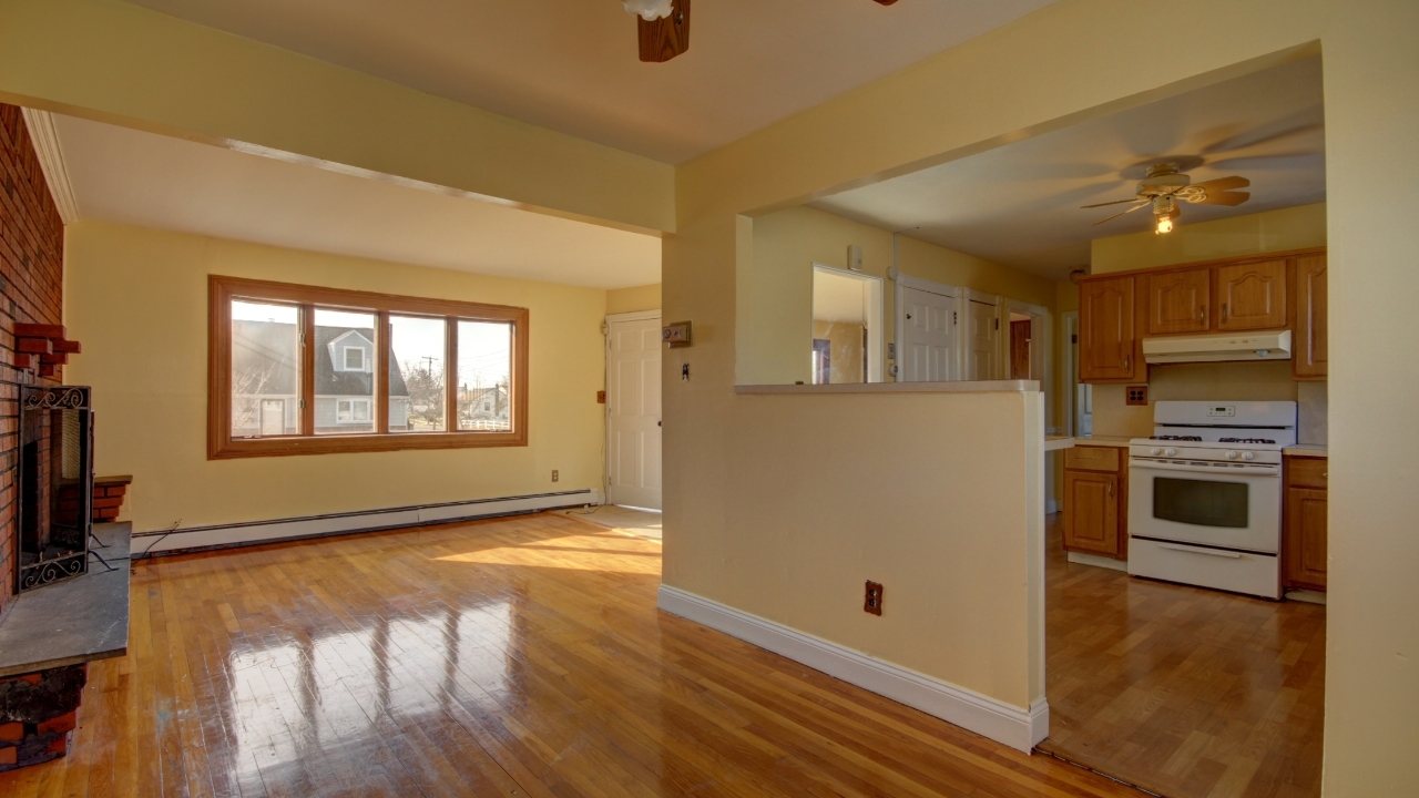 Living Room Kitchen