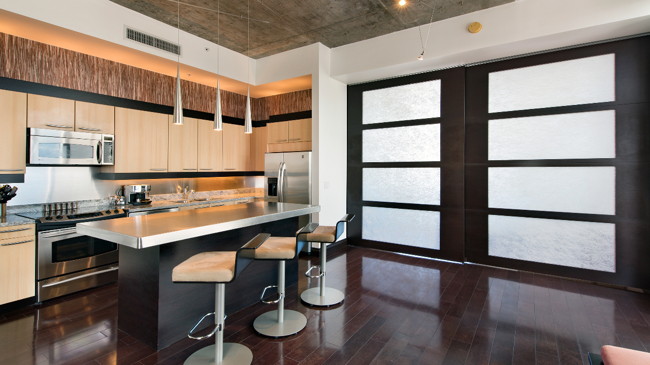 Living Room & Kitchen