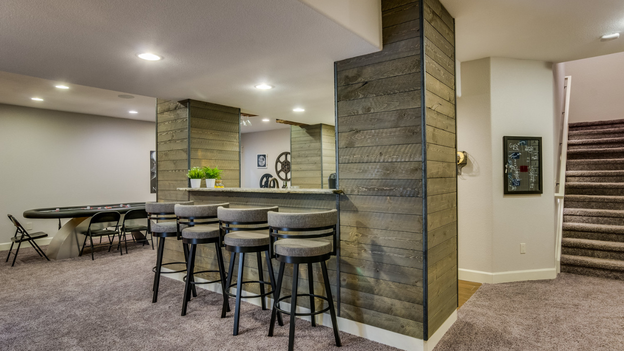 Bar Area in Basement