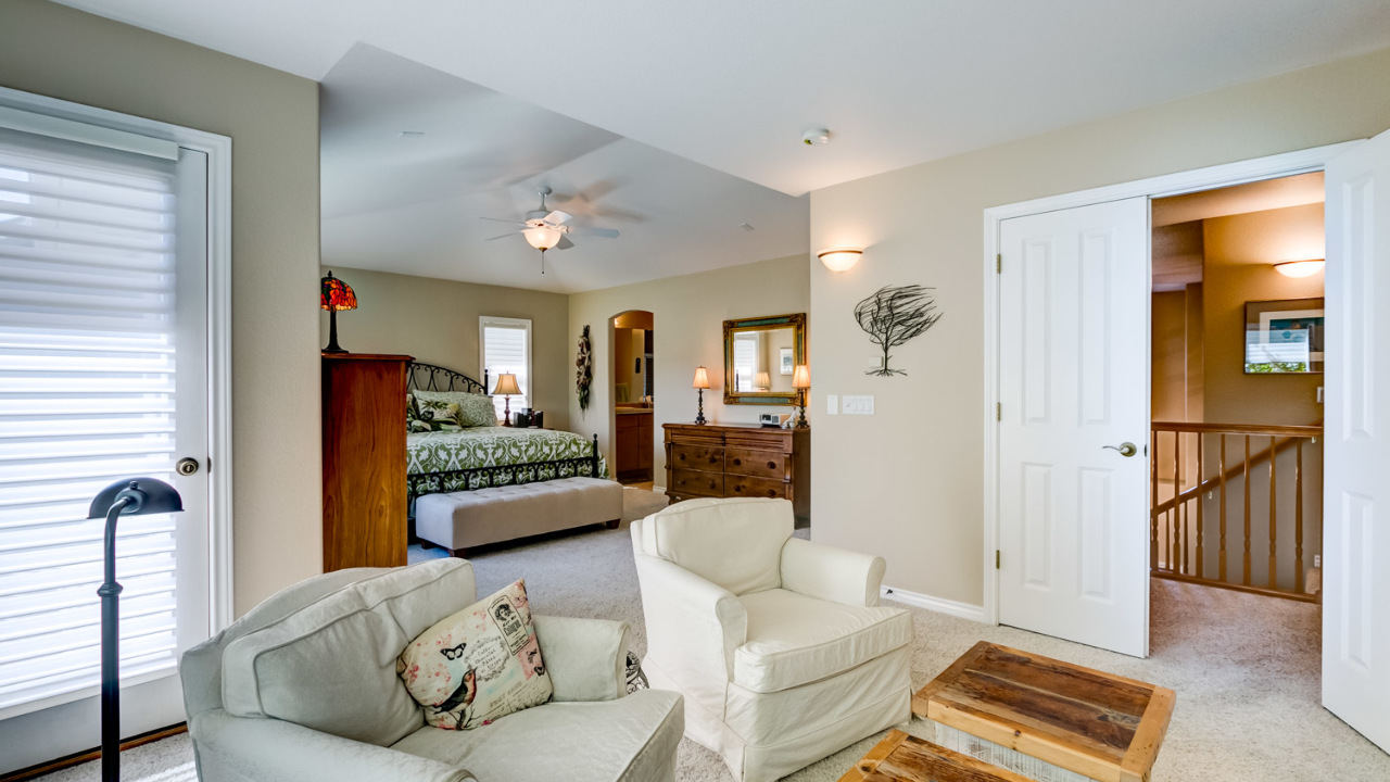 Master Suite with Sitting Room