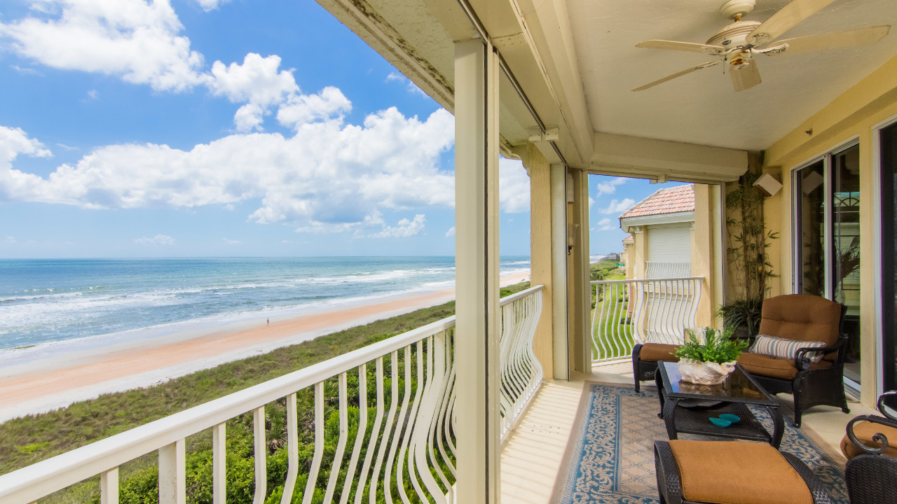 Ocean View from Balcony