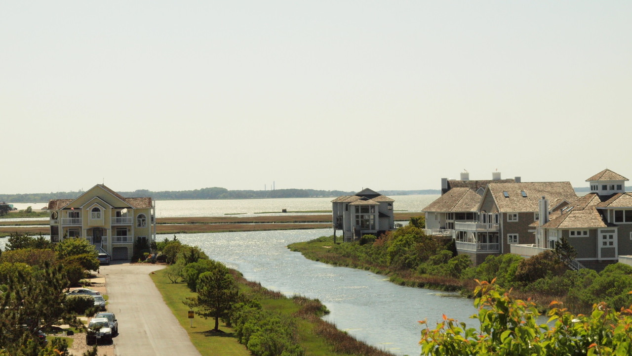 Looking down the Canal