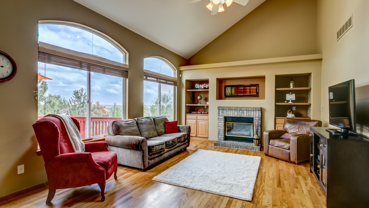 Family Room with Fireplace