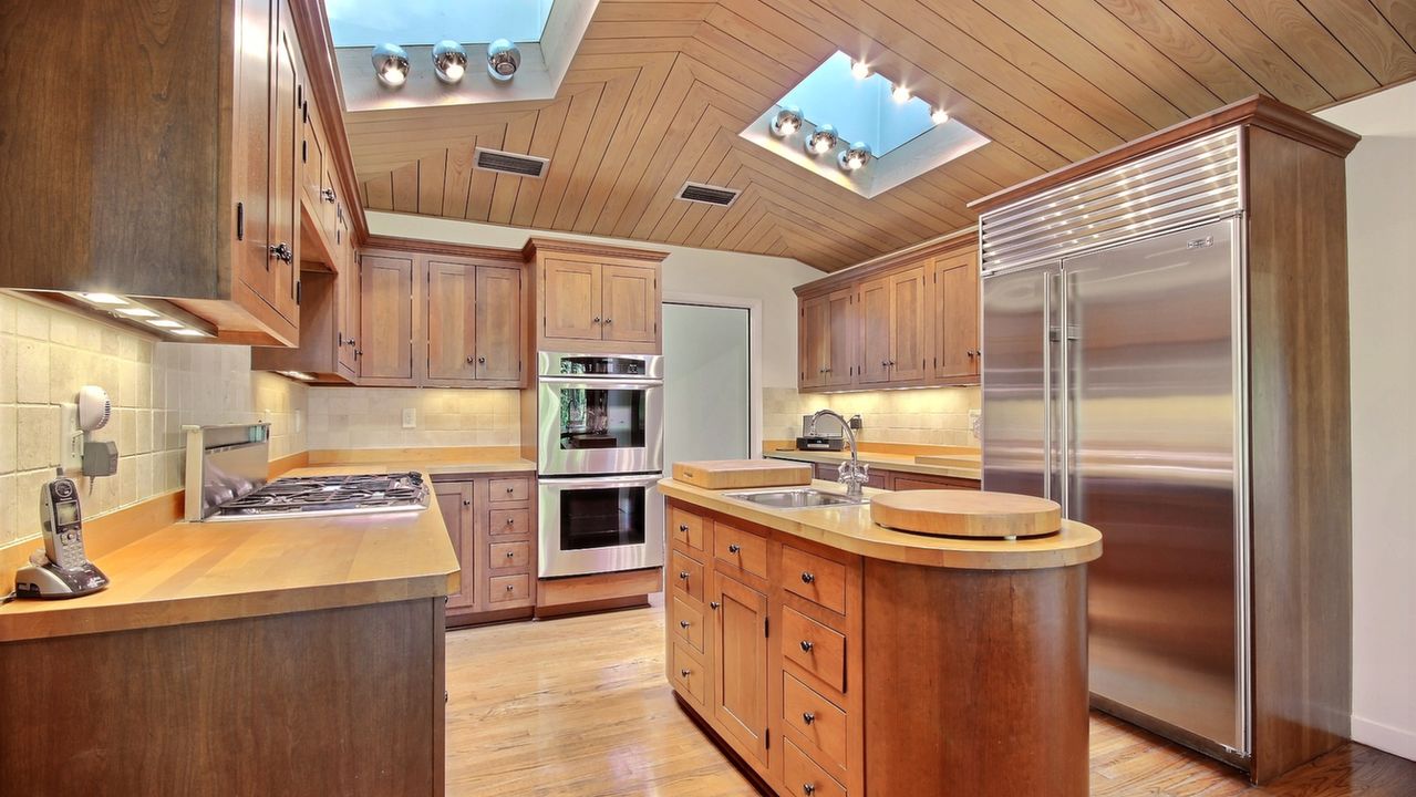 Bright Gourmet Kitchen